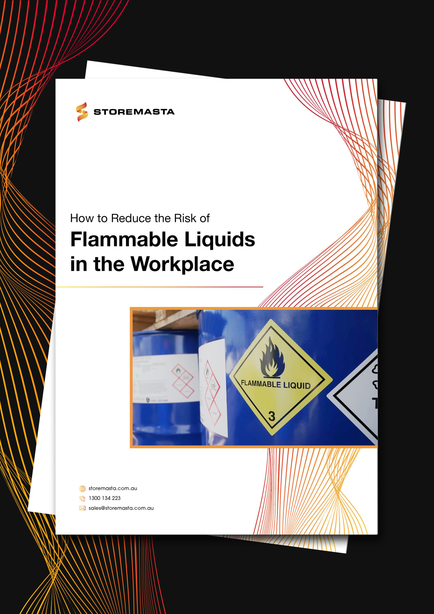 Flammable liquids in workplace